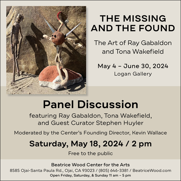 The Missing and the Found - Panel Discussion May 18, 2024 at 2 pm